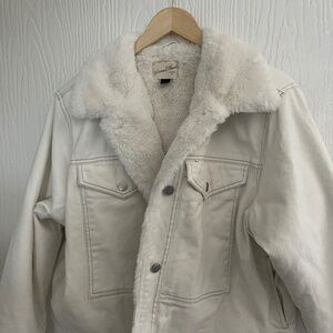 Universal Thread fur lined jean jacket